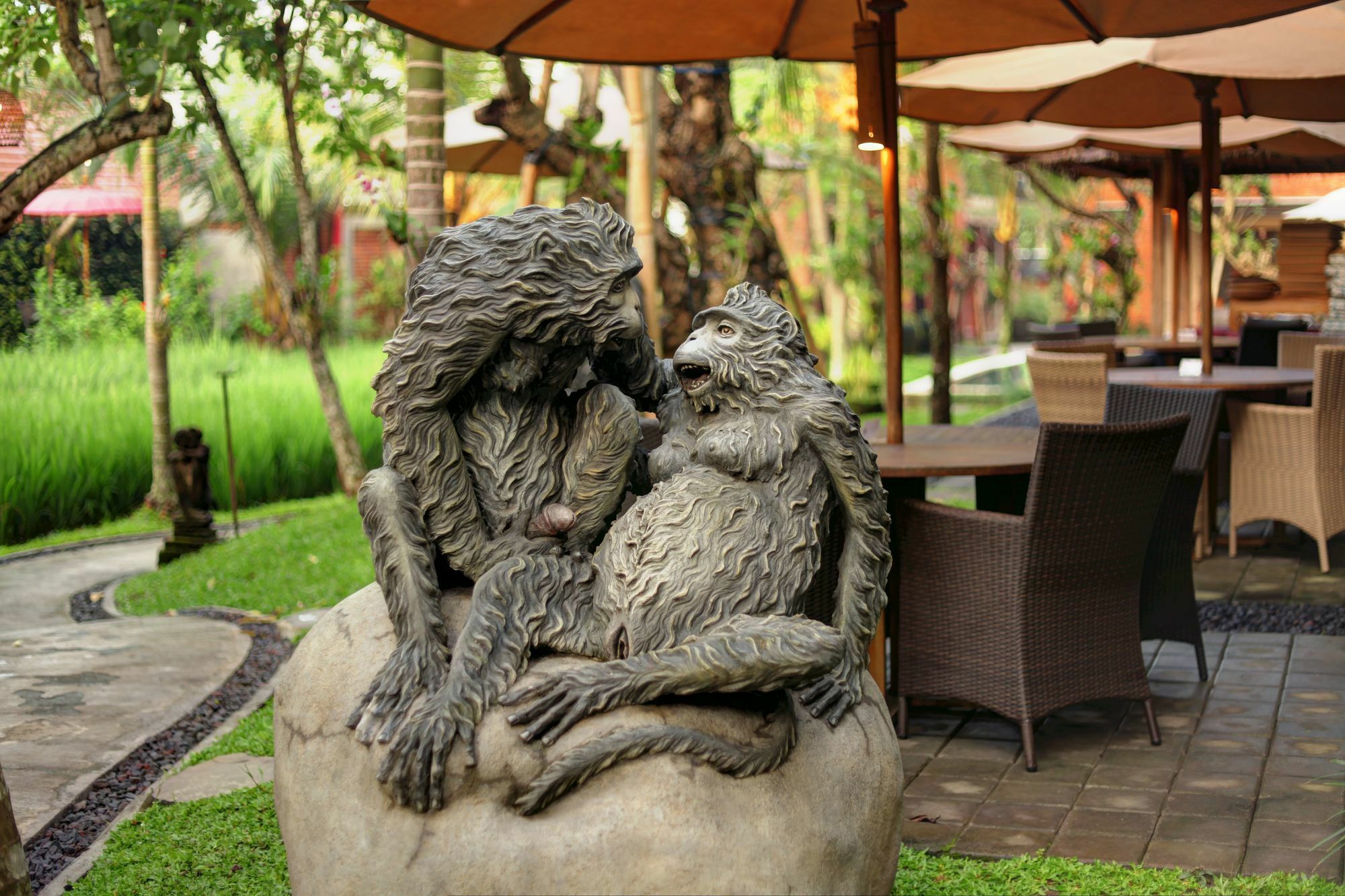 Gana Hotel & Restaurant Ubud Zewnętrze zdjęcie